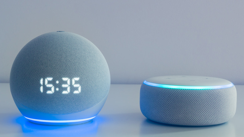 Echo Dot gen 4 and gen 3