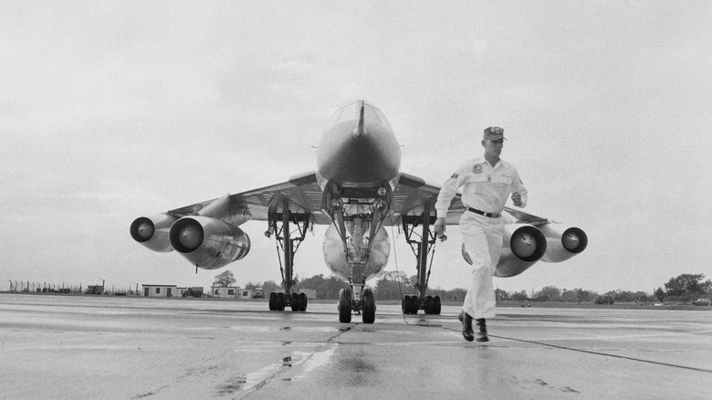 B-58 Britain airstrip 1963