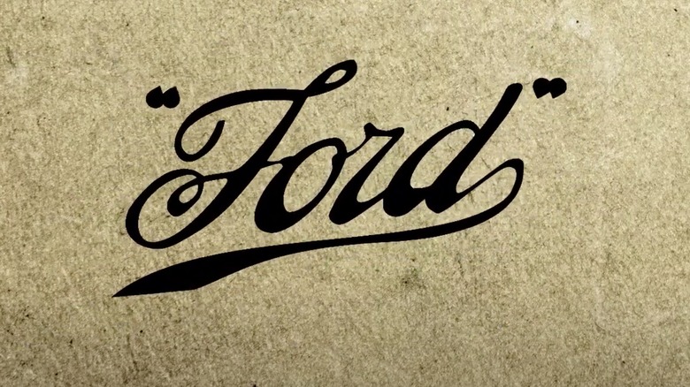 Ford logo 1909-1912