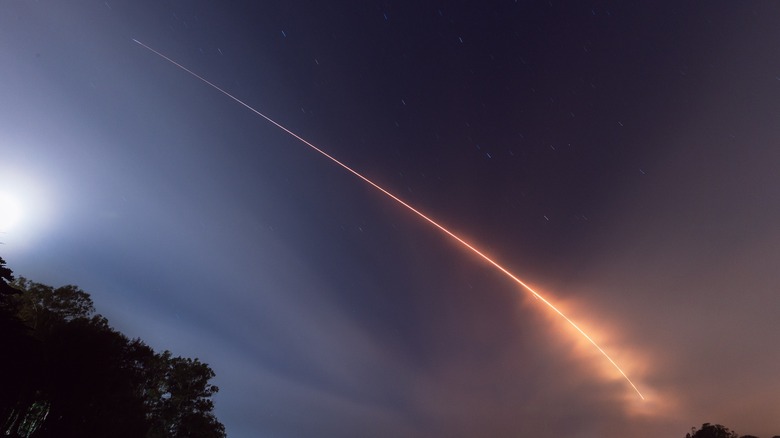 Starlink satellites launch aboard a Falcon X rocket