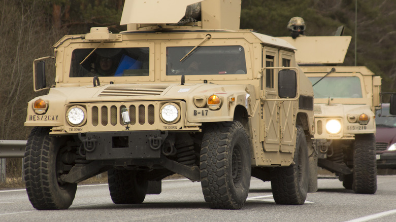 United States Army Humvees