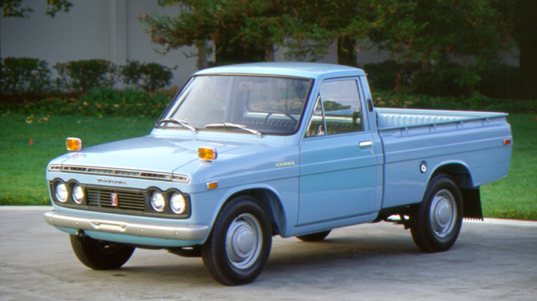 Toyota Pickup truck first gen front 3/4 view