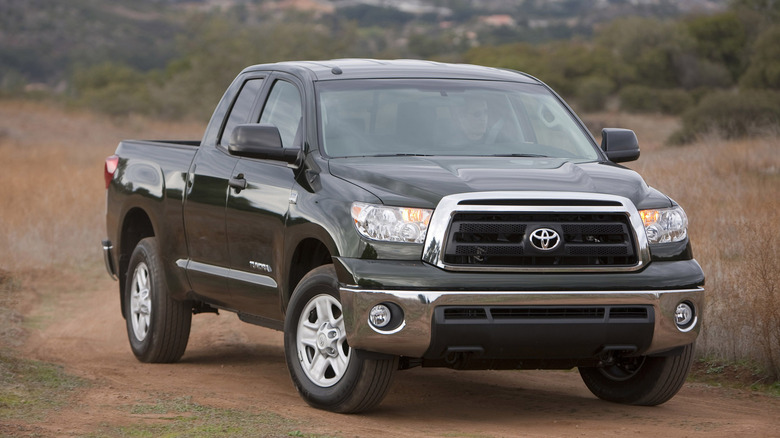 2nd Gen Toyota Tundra front 3/4 view