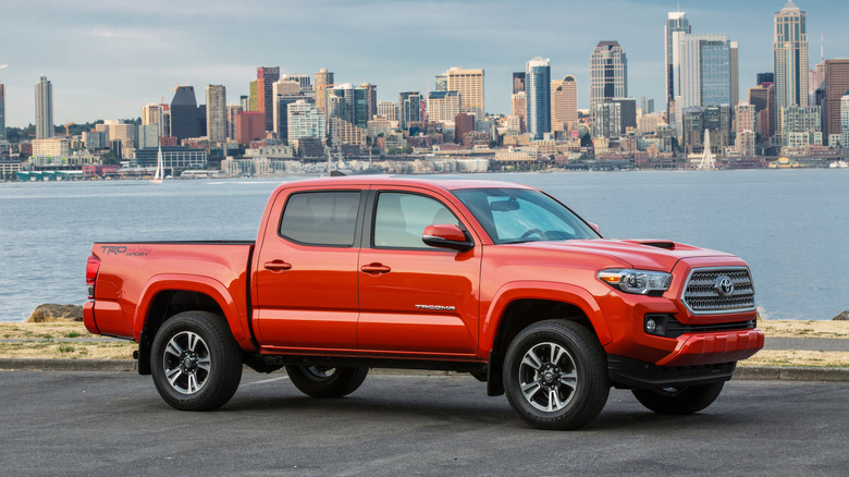 3rd Gen Toyota Tacoma front 3/4 view