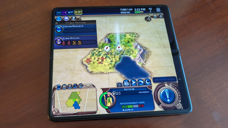 Civ VI on Honor Magic V3