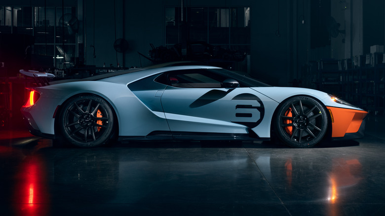 Ford GT in Gulf racing colors