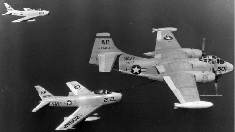 aj-2 savage refueling fighters