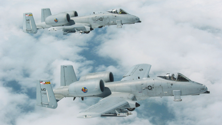 a-10s flying