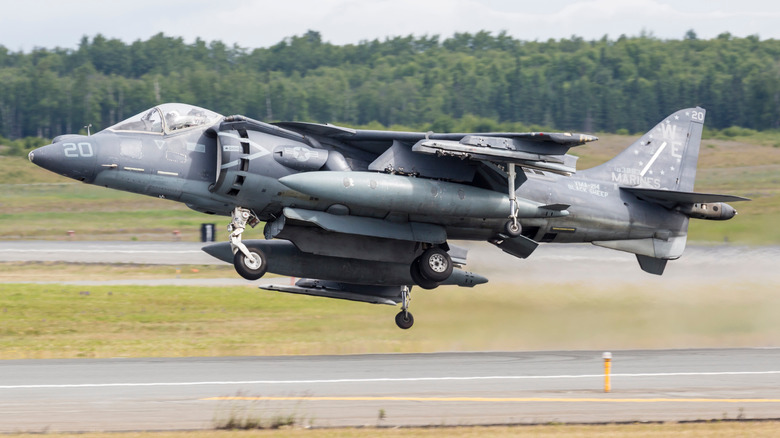 AV-8B Harrier II jet