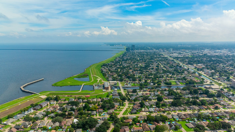 Metairie, Louisiana, on the shores of Lake Pontchartrain