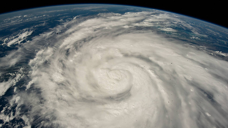 Hurricane Ian seen from ISS