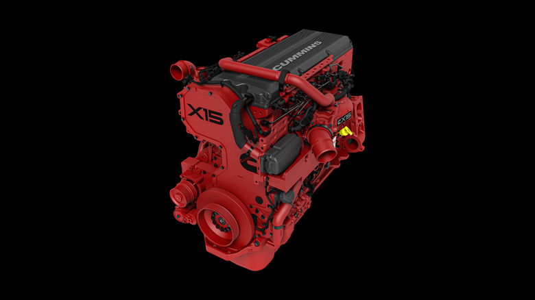 Cummins X15 turbodiesel engine