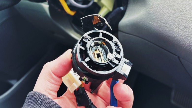 damaged ignition switch