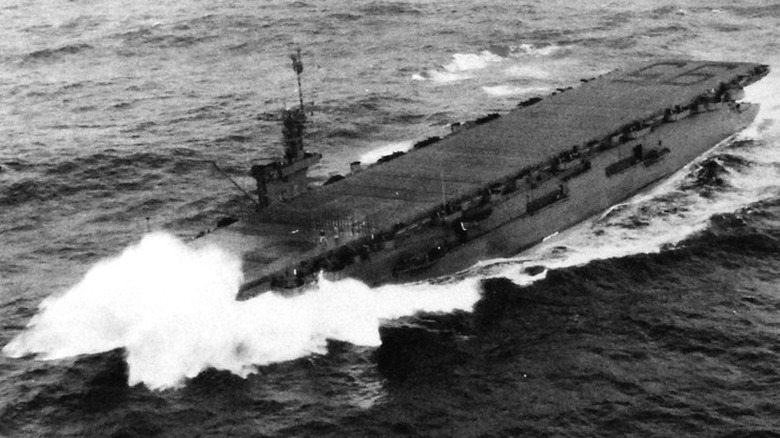 USS Bismacrk Sea underway