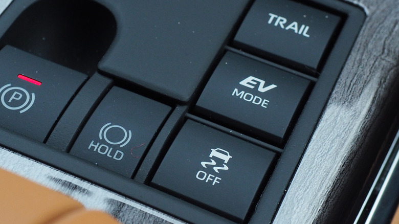 EV mode button