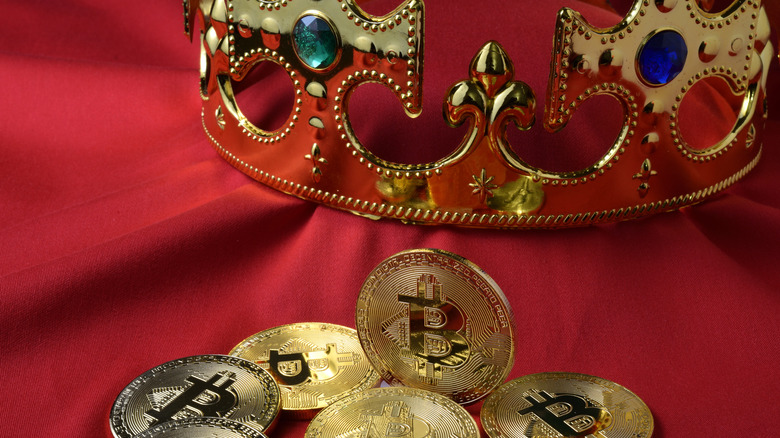 Bitcoin near a crown