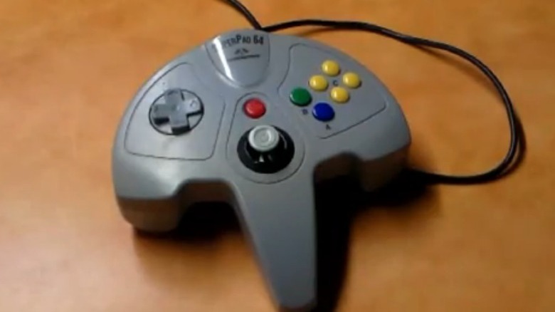 nintendo 64 n64 superpad 64 performance controller accessory