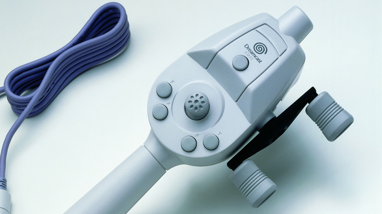 Sega fishing rod controller