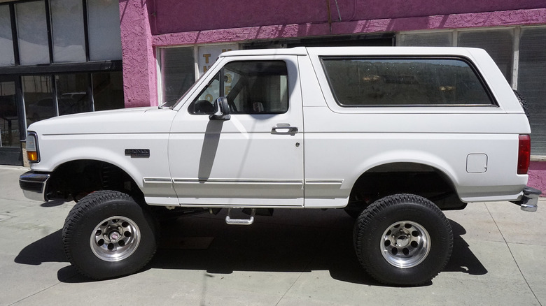 OJ Simpson's white Ford Bronco