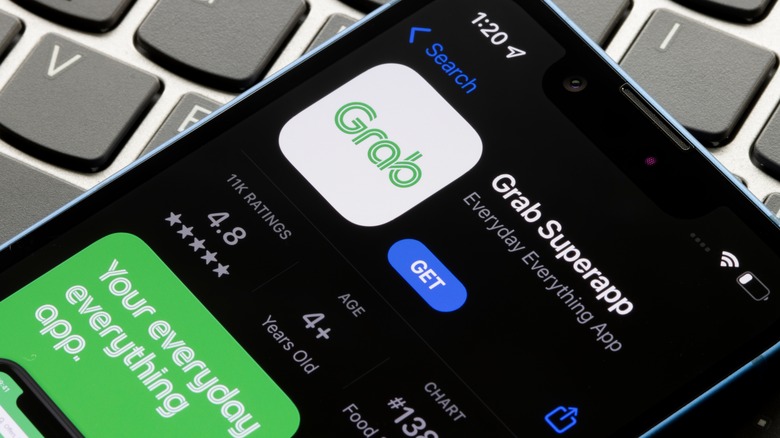 Grab app on App Store