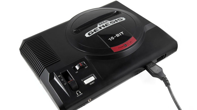 Sega Genesis on display