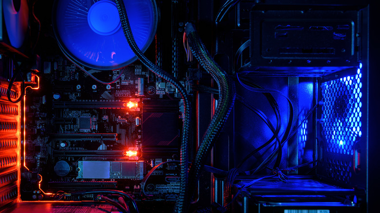 RGB components inside computer