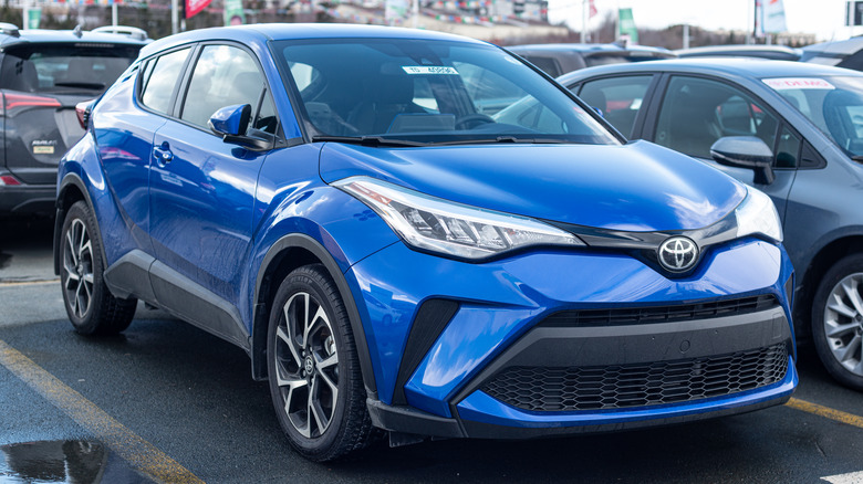 Toyota C-HR at dealership