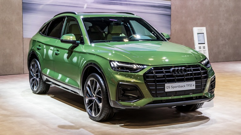 2023 Audi Q5 Sportback TFSI e at auto show