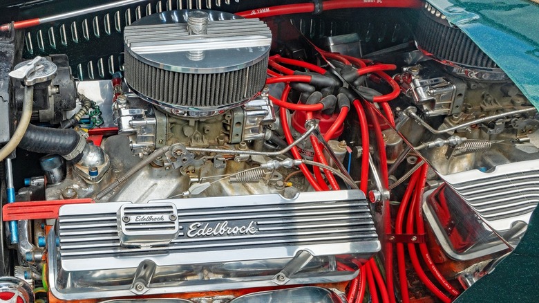 Ford Y-block V8 in a classic car