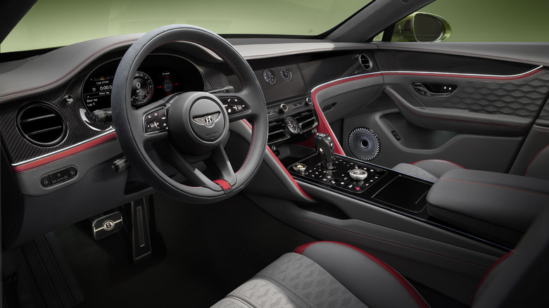 Fourth-generation Flying Spur Speed interior dashboard