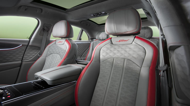 Bentley Flying Spur Speed interior seats