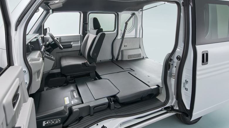 Interior of Honda's N-VAN e: