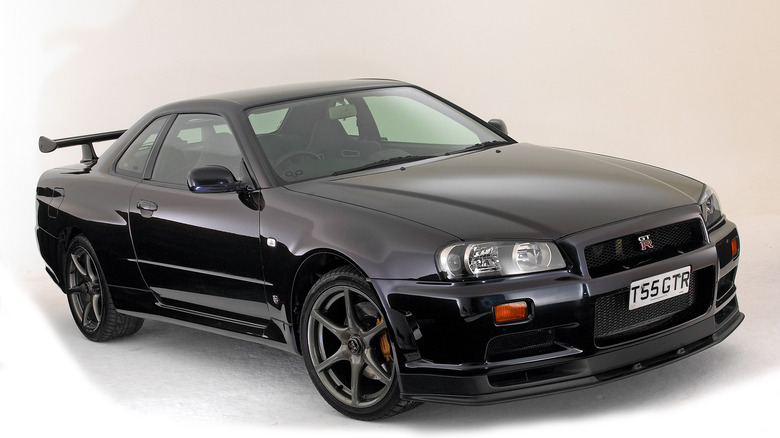 A Nissan Skyline GTR