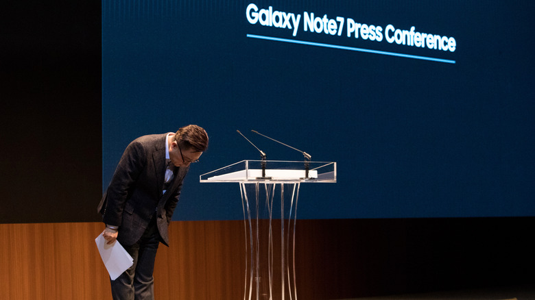 Samsung press conference