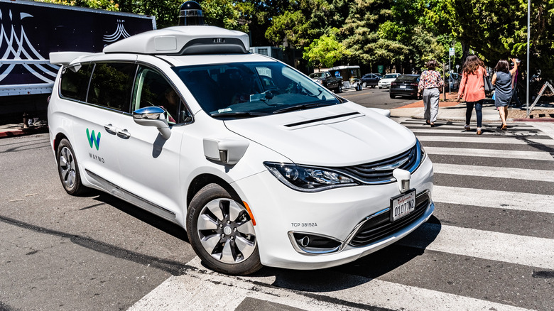 Waymo taxi