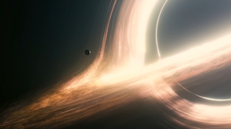 interstellar movie black hole scene trailer