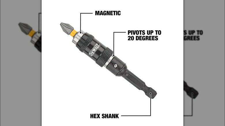 DeWalt MAXFIT pivot holder diagram