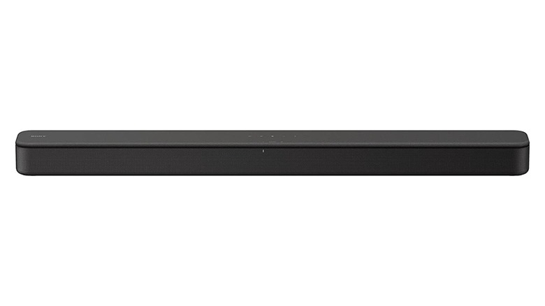 Sony S100F soundbar on display