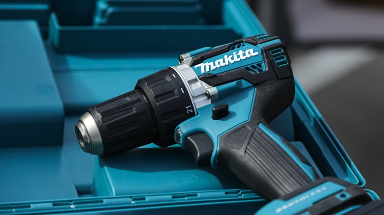 A Makita drill