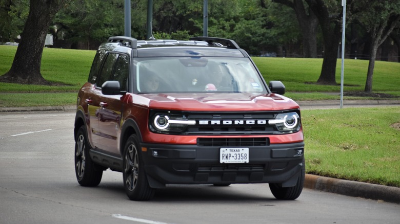 A modern-day Ford Bronco