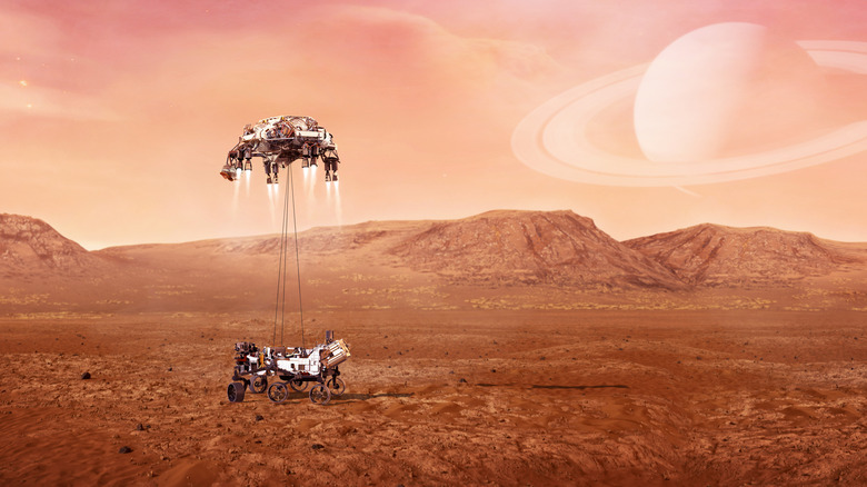 landing a Mars rover