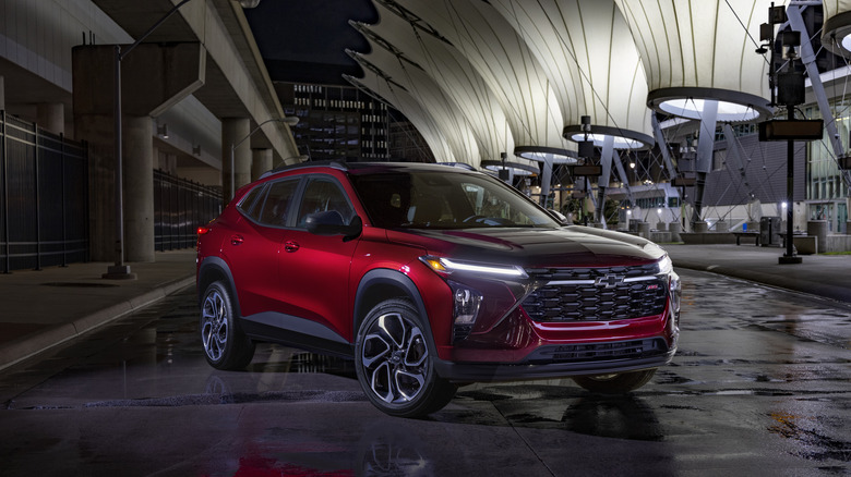 2024 Chevrolet Trax RS parked on street