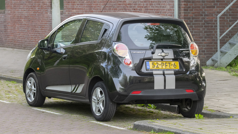 2013 Chevrolet Spark parked street