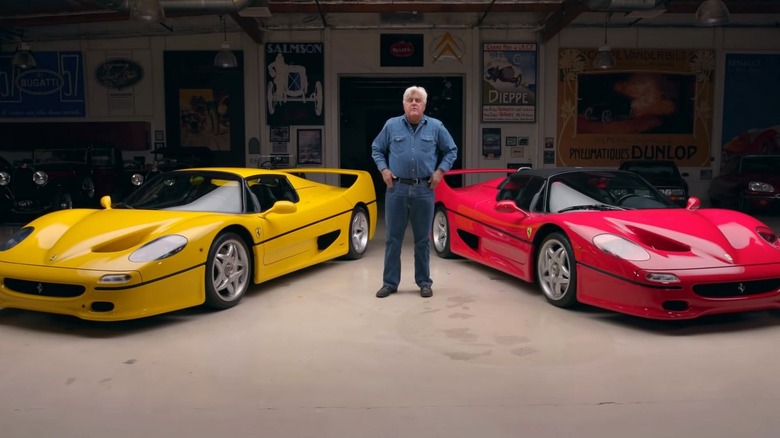 Jay Leno two Ferrari F50