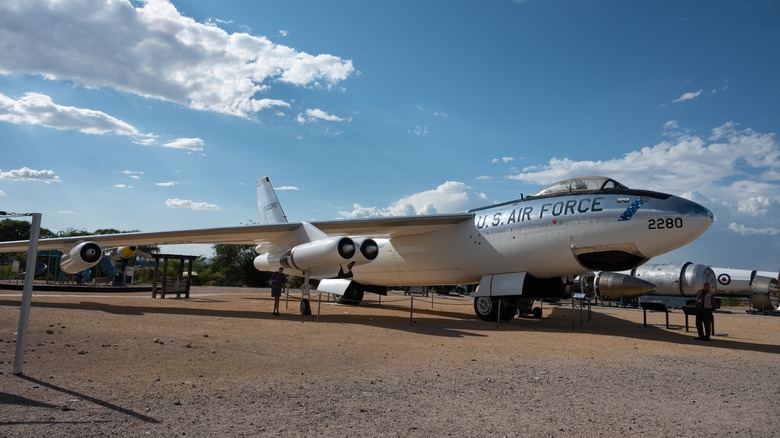 B-47 museum display