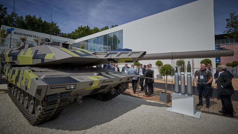 modern stealth tank