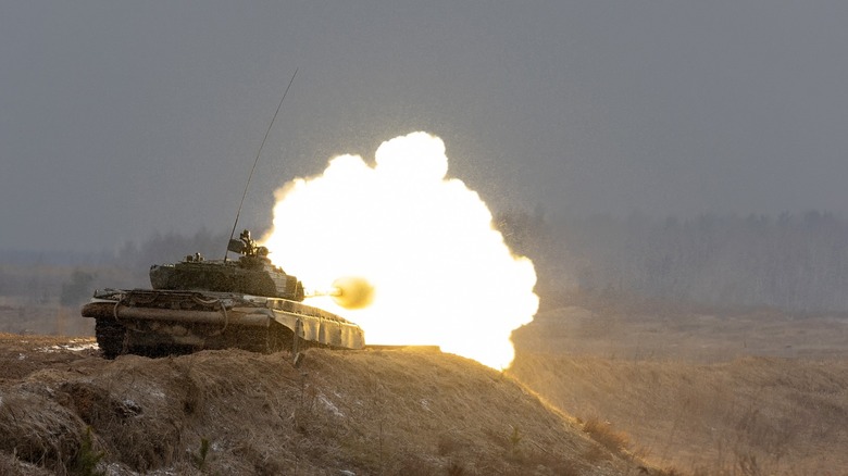 tank firing