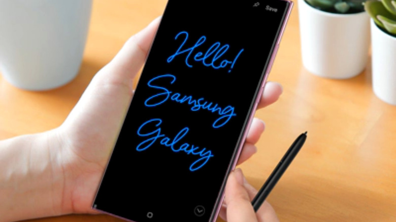 Screen Off memo feature on Galaxy Note