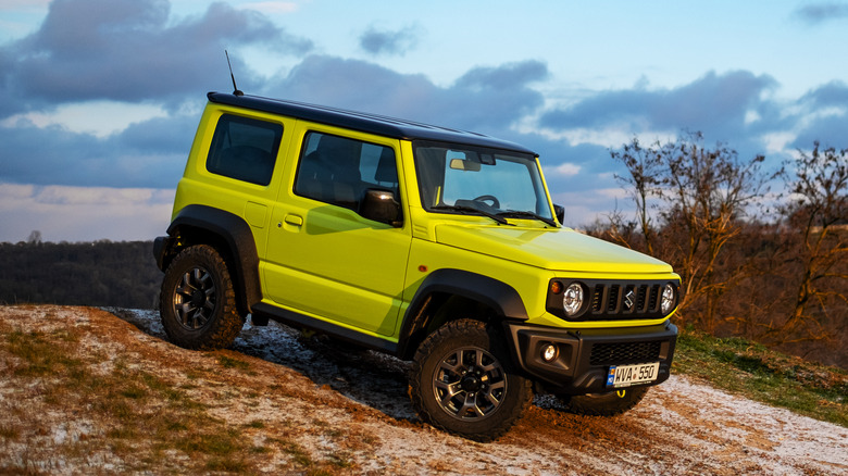 2018 Suzuki Jimny fourth gen parked