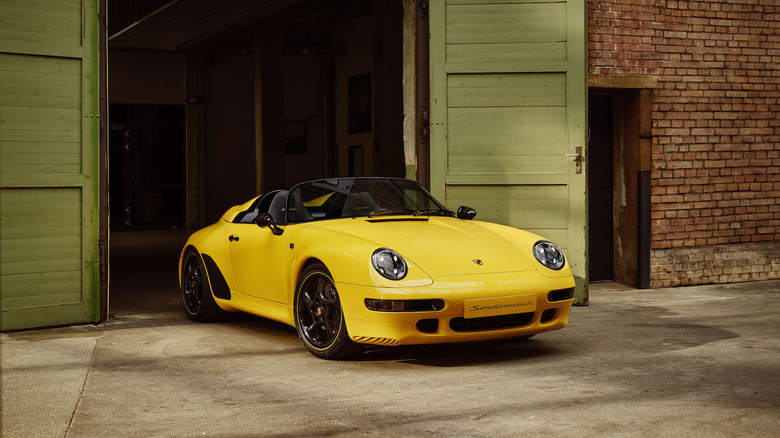 Porsche 911 Speedster Sonderwuncsh front end